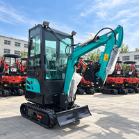 Mini-excavatrices Ce Epa 1 tonne, 1,5 tonne, 1,6 tonne avec flèche pivotante