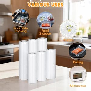 Food Grade Vacuum <b>Roll</b> Bag Embossed Vaccum Storage Bags Vacuum Seal <b>Roll</b> Transparent With PA PE Sandwich Packaging Candy Bag - Product Image 2