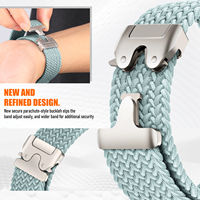 Bracelet de montre en nylon élastique personnalisé 41 mm 45 mm pour Google Pixel Watch 4 3 2, bande réglable sans couture en tissu pour femmes
