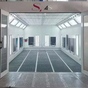 Ce Milieuvriendelijke Auto Spuitcabine Elektrische/Diesel/Aardgas Verwarming Schilderij Kamer China Fabriek Voor Auto Schoonheid En Reparatie - Product Image 2