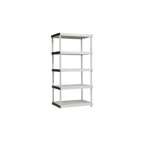 Estante de almacenamiento de plástico HD <span class=keywords><strong>24</strong></span> 5 capas 36X24X72INCH Estantería 36x24x72 pulgadas Estantes y estantes apilables - Product Image 3