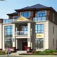 Casa Contenedor Prefabricada de Lujo, Construcción de Acero Ligero, Impermeable, con Energía Solar, Ecológica, Casa Móvil Rural China