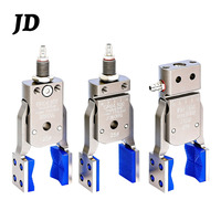 Pince à embout pneumatique JD Mini avec capteur de détection magnétique, mini-fixation de forme spéciale pour outil de bras mécanique de moulage par injection