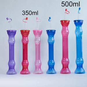 12oz/16oz Individuell Bedruckbare Transparente Kunststoffbecher, Hohe Daiquiri-Becher, Plastik-Yard-Becher für Boozy Slushies - Product Image 4