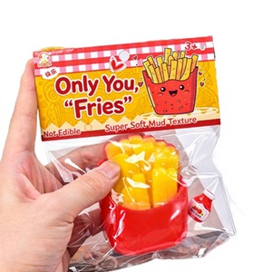 Juguete Sensorial Antiestrés de 9 cm, Tipo Puré de Papas Fritas, Material TPR, para Niñas, Niños y Adultos, Sin Líquido ni Gel - Product Image 3