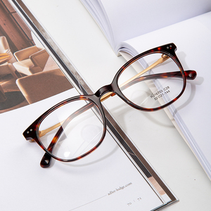 Premium moda baskı titanyum gözlük çerçeveleri Anti mavi ışık bilgisayar optik gözlük çevre dostu Unisex kare - Product Image 1