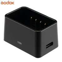 Godox Flash V1 Chargeur VC26 Li-ion Batterie DC 7.2V 3000mAh 21.6Wh VC26 + Batterie type C Chargeur pour Flash V1 Flash Speedlight