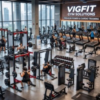 VIGFIT - Máquinas de Entrenamiento de Fuerza Profesionales de Alta Resistencia y Equipo de Cardio para Gimnasios, Juego Completo