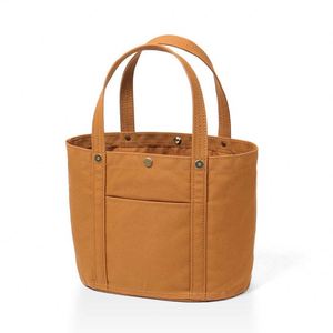 <b>Custom</b> Canvas Cotton Large Capacity Zippered Inner Pocket Colorful Shopping Tote Bag - Product Image 1
