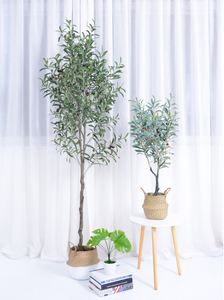 <span class=keywords><strong>Bonsai</strong></span> grande decoración artificial al aire libre los árboles de plástico ornamentales artificial árbol de Olivo - Product Image 4