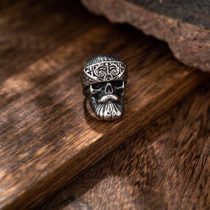 Bague <span class=keywords><strong>Viking</strong></span> en acier inoxydable 316L pour homme, <span class=keywords><strong>anneau</strong></span> élégant en acier inoxydable pour homme - Product Image 1