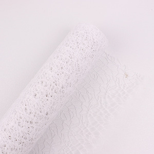 New Arrival Jacquard <b>Net</b> <b>Mesh</b> Hollow Design Flower Wrapping Material Floral Bouquet Packing Supplies Flower Shop Wholesale - Product Image 6