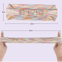 Bandeau de sport élastique à pompons pour bébés filles, style européen-américain, respirant, avec logo et couleur personnalisés, design sur mesure, pour usage quotidien