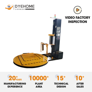 Smart <strong>Automatic</strong> <strong>Pallet</strong> Stretch Wrapping Machine With Weight Scale for Plant Warehouse <strong>Pallet</strong> Wrapping Machine - Product Image 2