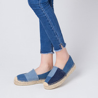 Espadrilles plates personnalisées faites à la main, style dessin animé, à enfiler, respirantes, pour le printemps et l'été, usage décontracté