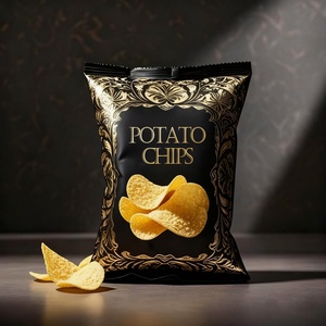 Sacs Mylar personnalisés en aluminium de qualité alimentaire à scellage arrière pour chips et snacks soufflés – Offre Spéciale - Product Image 4