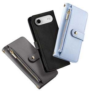 เคสหนังใส่บัตรสำหรับ iPhone พร้อมกระเป๋าแม่เหล็กถอดได้ 2-in-1 และสายคล้องคอ - Product Image 4