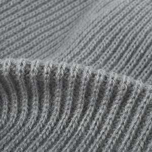 Herbst-Winter-Stil Ohrenschutz Doppellagige Warme Verdickte Gestrickte Leichte Strickmütze Ohne Krempe Wollmütze - Product Image 2