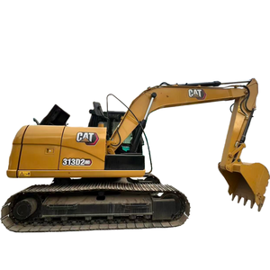 Japon utilisait une pelle sur chenilles Caterpillar CAT 313D2, machine de chantier d'occasion de 13 tonnes, pelle de taille moyenne Cat313D2. - Product Image 1