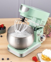 Maßgefertigter 5L Küchenmaschine mit Automatischer Elektrischer Rührfunktion, Stehender Teig- und Kuchenmixer mit Touch-Steuerung und Kunststoffgehäuse