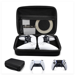 Estuche Rígido de EVA para Dos Controles, Compatible con Microsoft Xbox XSX/One y <span class=keywords><strong>PS4</strong></span> 5 <span class=keywords><strong>DualSense</strong></span>, Organizador Portátil Doble para Controles de Juego - Product Image 2
