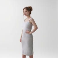 Pyjamas doux en gros, vêtements d'intérieur doux, pull mini épais personnalisé automne-hiver, articles d'ameublement doux et confortables, robe pour femme