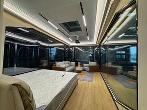 Module <span class=keywords><strong>de</strong></span> cabine compact préfabriqué à énergie solaire pour unités modulaires portables dans les jardins, les cours arrière et les sites <span class=keywords><strong>de</strong></span> camping - Product Image 3