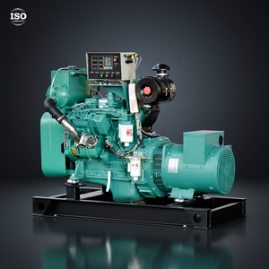 Cumminss Power 20KW 25KW 30KVA Marine <b>Generator</b> Three Phase 50 60HZ Open Portable for Marine Backup - Product Image 1