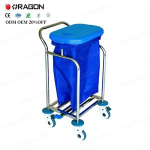 <span class=keywords><strong>Chariot</strong></span> médical à <span class=keywords><strong>linge</strong></span> d'hôpital contrôlé par pied panier à <span class=keywords><strong>linge</strong></span> <span class=keywords><strong>chariot</strong></span> médical souillé d'hôpital - Product Image 4