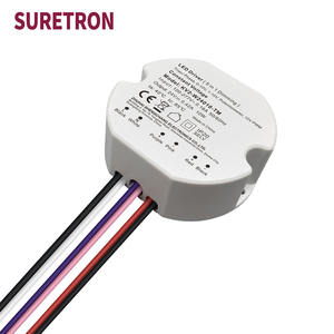 للبيع بالجملة بلاستيك دائري <span class=keywords><strong>100ma</strong></span> 150ma 250ma 300ma 350ma 450ma 10 Watt Triac 0 10V Dimming 010V سائق - Product Image 1