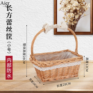 Ierflorist-Pila de mimbre para horno, se mantiene en el suelo - Product Image 5