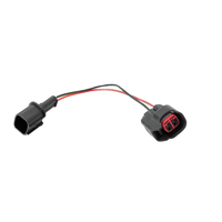 Konektor Injektor Bahan Bakar EV6 EV14 2 Pin Kabel Adaptor Tahan Air untuk Kabel Harness Otomotif GM Ford Dodge