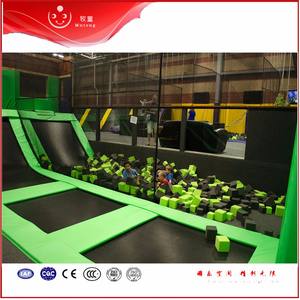 Nouveau design de trampoline de saut pour aire de jeux intérieure pour enfants et adultes, prix d'usine, <span class=keywords><strong>parc</strong></span> d'aventure, fabriqué en plastique durable, marque MUTONG - Product Image 6