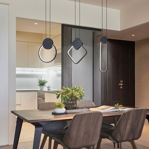 Đồ đạc thiết kế tối giản hình bầu dục ánh sáng mặt dây chuyền cho nhà bếp đảo ấm trắng treo ánh sáng cho phòng ngủ phòng ăn phòng tắm - Product Image 5