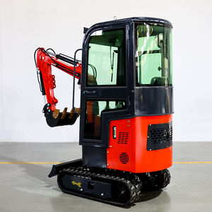 Mini pelle sur chenilles <span class=keywords><strong>à</strong></span> cabine fermée avec moteur <span class=keywords><strong>à</strong></span> cabine Garantie de 2 ans Condition Râteau Ripper Quick Hitch Zero Tail Swing - Product Image 2