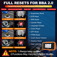 Herramienta de diagnóstico dedicada LAUNCH Creader Elite 2.0 BBA, escáner OBD2 bidireccional para Mercedes-Benz, VW, Audi, con actualizaciones gratuitas de por vida.