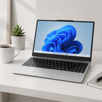 Nouvelle entreprise 14 pouces Win 11 OEM ordinateur portable 8 Go de RAM 128 Go SSD léger 180 degrés IPS panneau Intel carte graphique clavier anglais