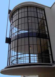 French Provincial Wind-Resistant Panels - Curved Galvanized Steel Windows with Reinforced Hem Edges for Grand Entrance Halls - Product Image 2