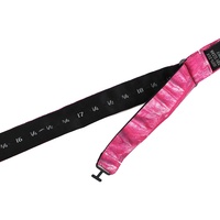 Nœud papillon fantaisie pour homme, réglable, imprimé personnalisé, motif peau d'animal, en soie fuchsia, à nouer soi-même