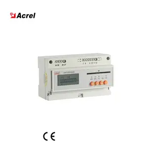 Acrel ADL3000-E 3 เฟส kwh เมตร modbus 3 เฟส ct ใช้เครื่องวัดพลังงาน 3 เฟส din rail เครื่องวัดพลังงานแหล่งคู่