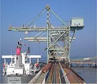Grue portuaire à portique de quai de 60 tonnes, modèle de grue de chantier naval pour le transport de conteneurs de navires vers le quai