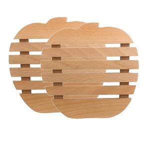 Wooden <b>Trivets</b> Round Coaster Kitchen Accessories Export Handicraft Top Quality <b>Wood</b> <b>Trivets</b> - Product Image 6