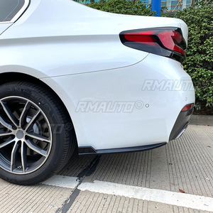 ลิ้นกันชนหลังรถยนต์ ดิฟฟิวเซอร์ สปอยเลอร์ข้าง สำหรับ BMW ซีรีส์ 5 G30 M-Tech 525i 530i 540i 2017+ ชุดแต่ง - Product Image 5