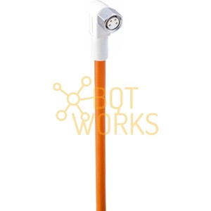 Connecteur de câble à 8 positions Y92ES08PP4A2M 8P à angle droit avec boîtier blanc - Neuf - Product Image 1