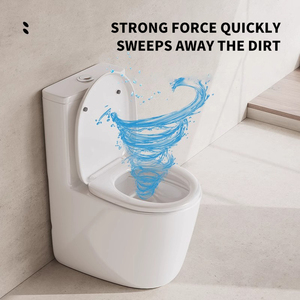 Articoli sanitari moderni, ceramica di piccole <span class=keywords><strong>dimensioni</strong></span>, salvaspazio, risparmio di acqua, potente sciacquone in ceramica - Product Image 5