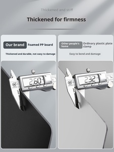 A4 planche Extra dur épais tampon étudiant écriture attelle livre pince Test papier fichier pince fournitures de bureau caisse enregistreuse papier - Product Image 3