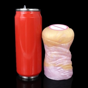 Geeba Mannelijke Masturbator Cup Dier Orale Seks Zuigmachine Fantasie Pussy Seksspeeltjes Voor Mannen Penis Training Siliconen Seksproduct