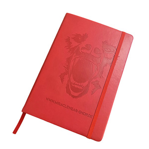 Cuaderno de PU Texturizado Premium con Logotipo Personalizado en Relieve y Ranura Interior para Tarjetas, Material de Oficina - Product Image 4
