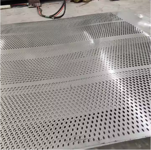 Lámina Perforada de Acero Inoxidable, Resistente a la Corrosión, al Fuego y al Agua, Malla de Protección Industrial para Ventilación, Piso y Pared - Product Image 6