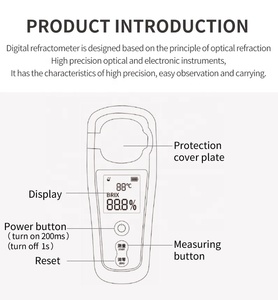 High Precision Digital 0-35% Brix Refractometer Brix Meter Sugar Refractometer Meter Suitable for Multiple Tests - Product Image 2